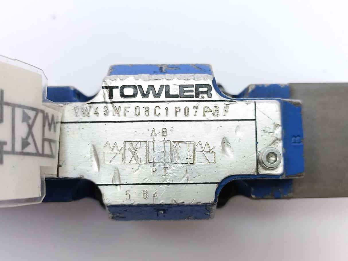 TOWLER VW43MF08C1P07PBF Directional Valve 7 GPM w/ 2x MSM 4/41050 GAAX035F20D23