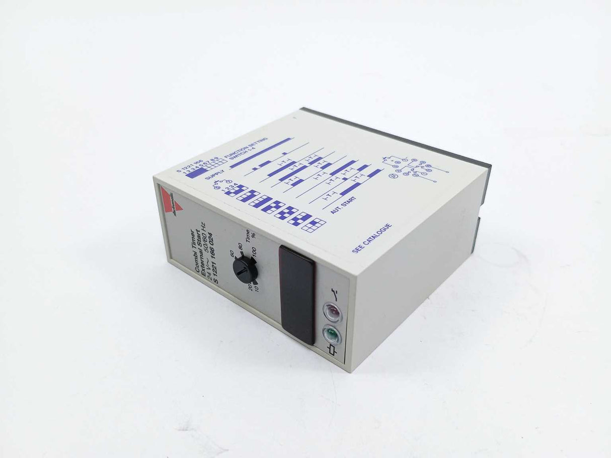 Electromatic S 1221 166 024 Combi Timer. External Start. 24 VAC 50/60 Hz