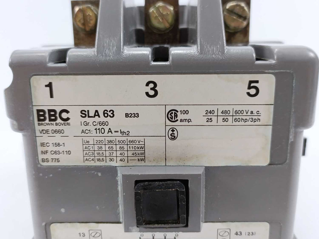 BBC SLA63 220V 60cy