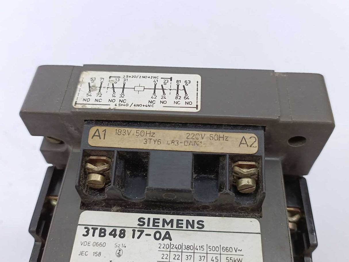 Siemens 3TB4817-0A Motor Starter