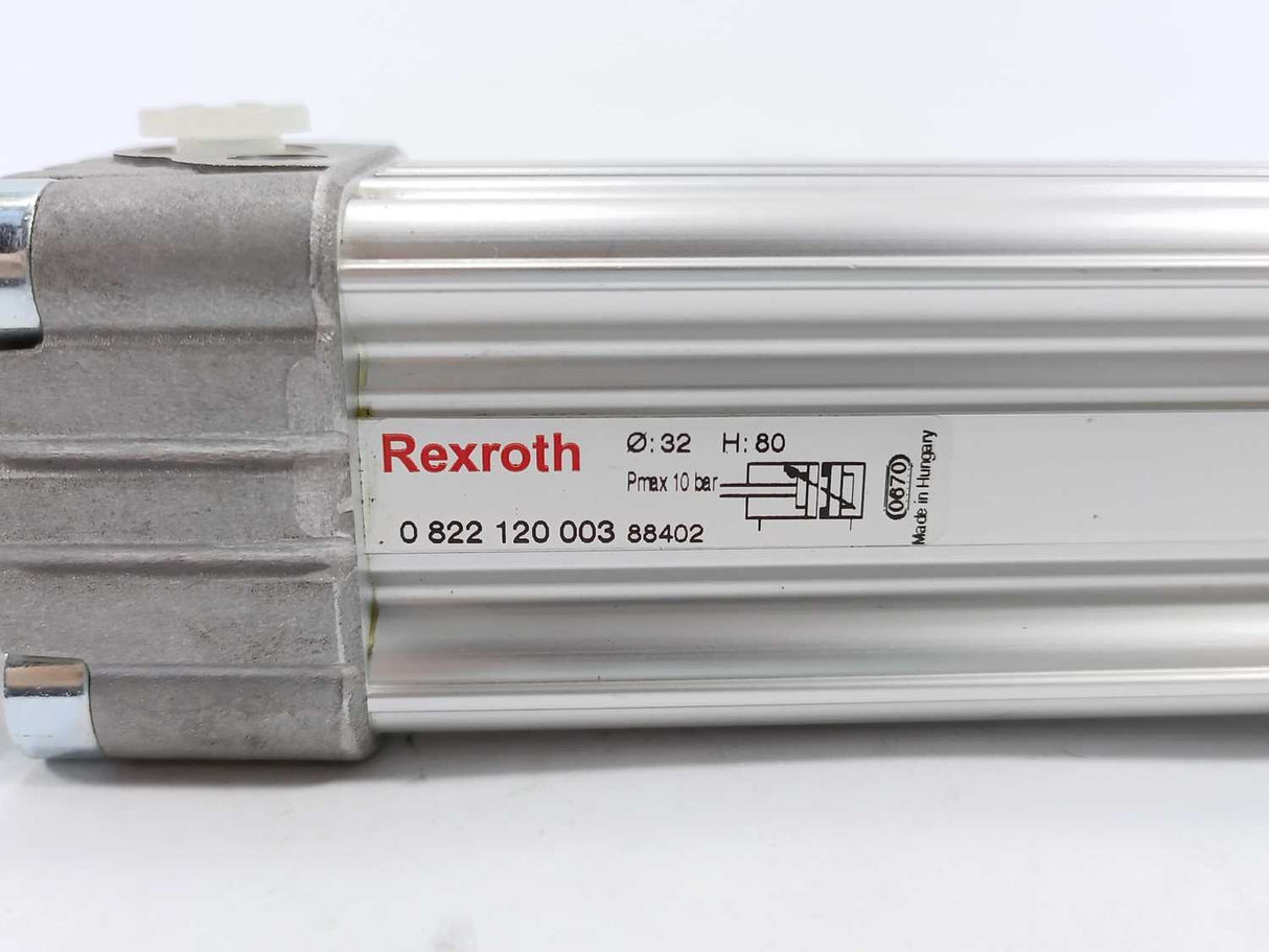 Rexroth 0 822 120 003 Pneumatic Cylinder D:32mm H:80mm