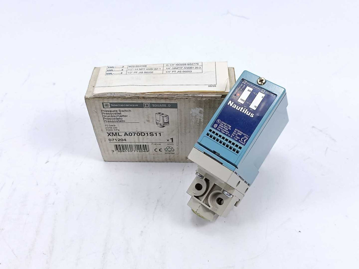 TELEMECANIQUE XML A070D1S11 Pressure Switch