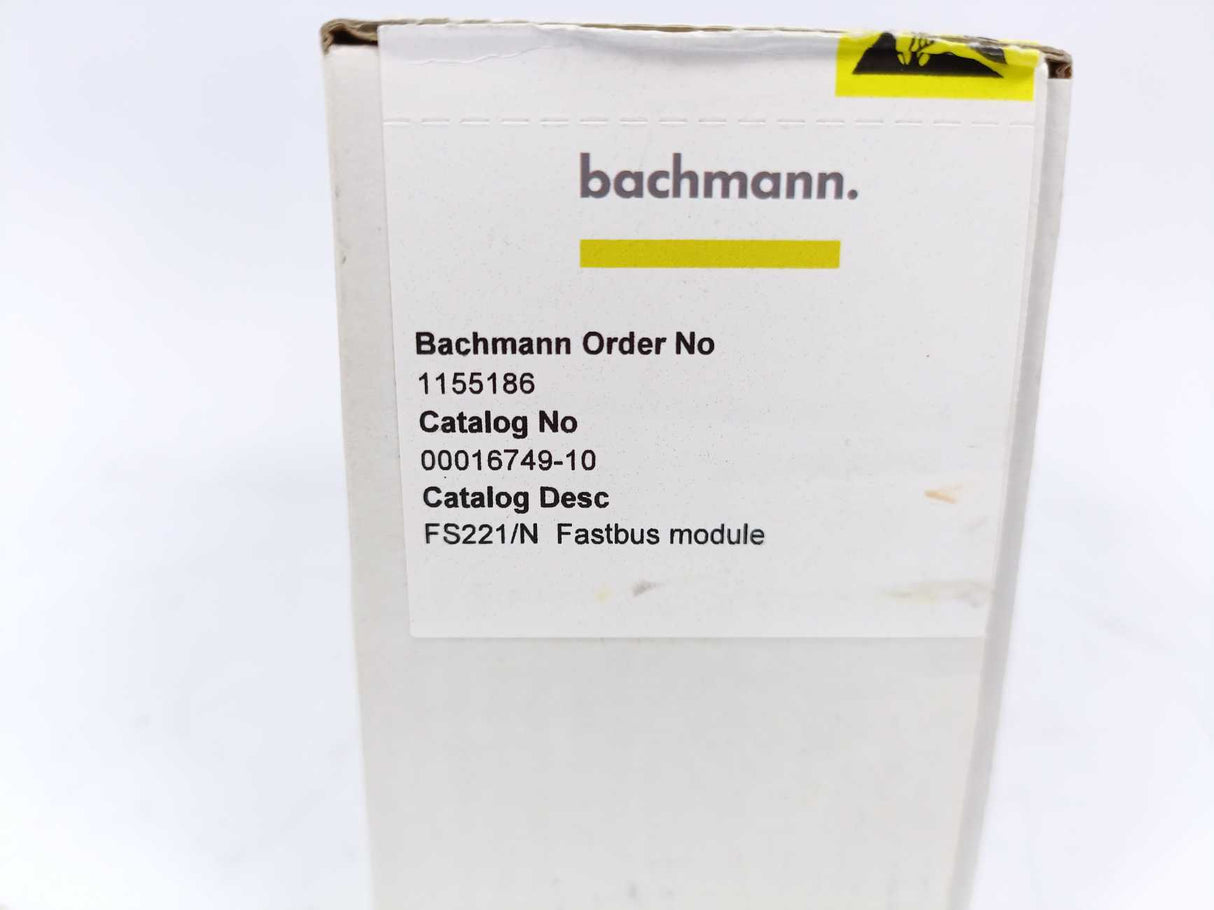 Bachmann electronic GmbH FS221/N FASTBUS Master Module +24V DC