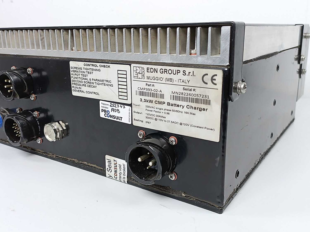 EDN Group CMP393-02-A 3.3kW CMP Battery Charger