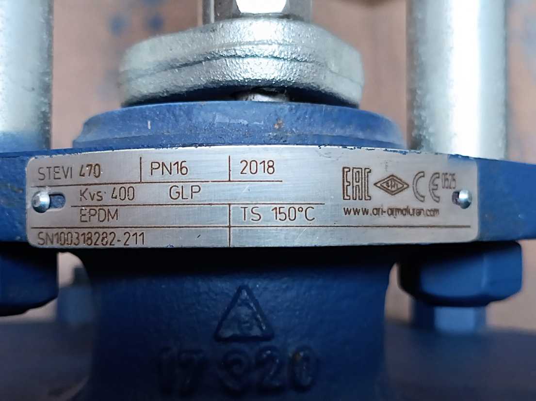 ARI-Armaturen STEVI 470 Straight-through Control Valve