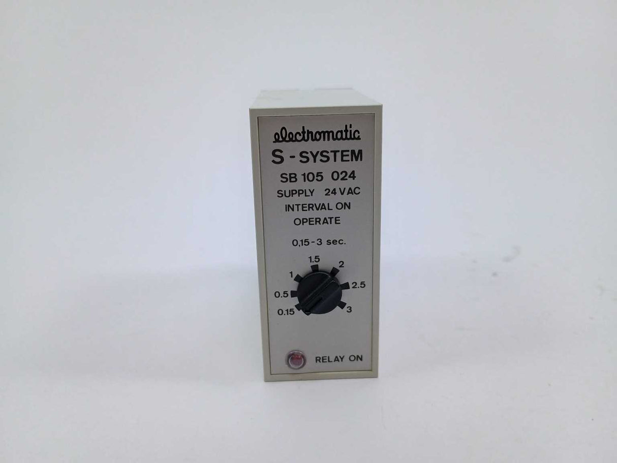 Electromatic SB105024 / SB 105 024 Interval on Operate