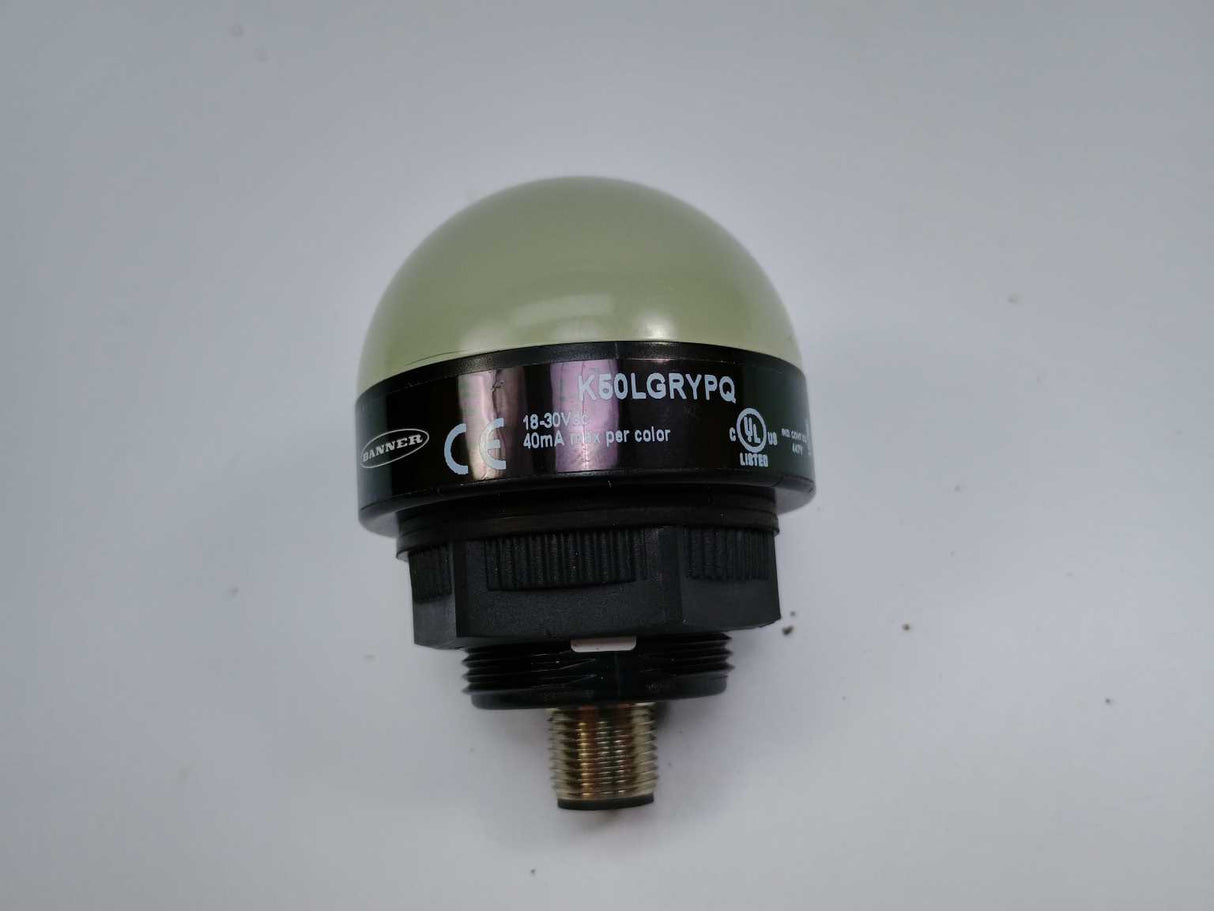 BANNER K50LGRYPQ LED indicator 18-30Vdc
