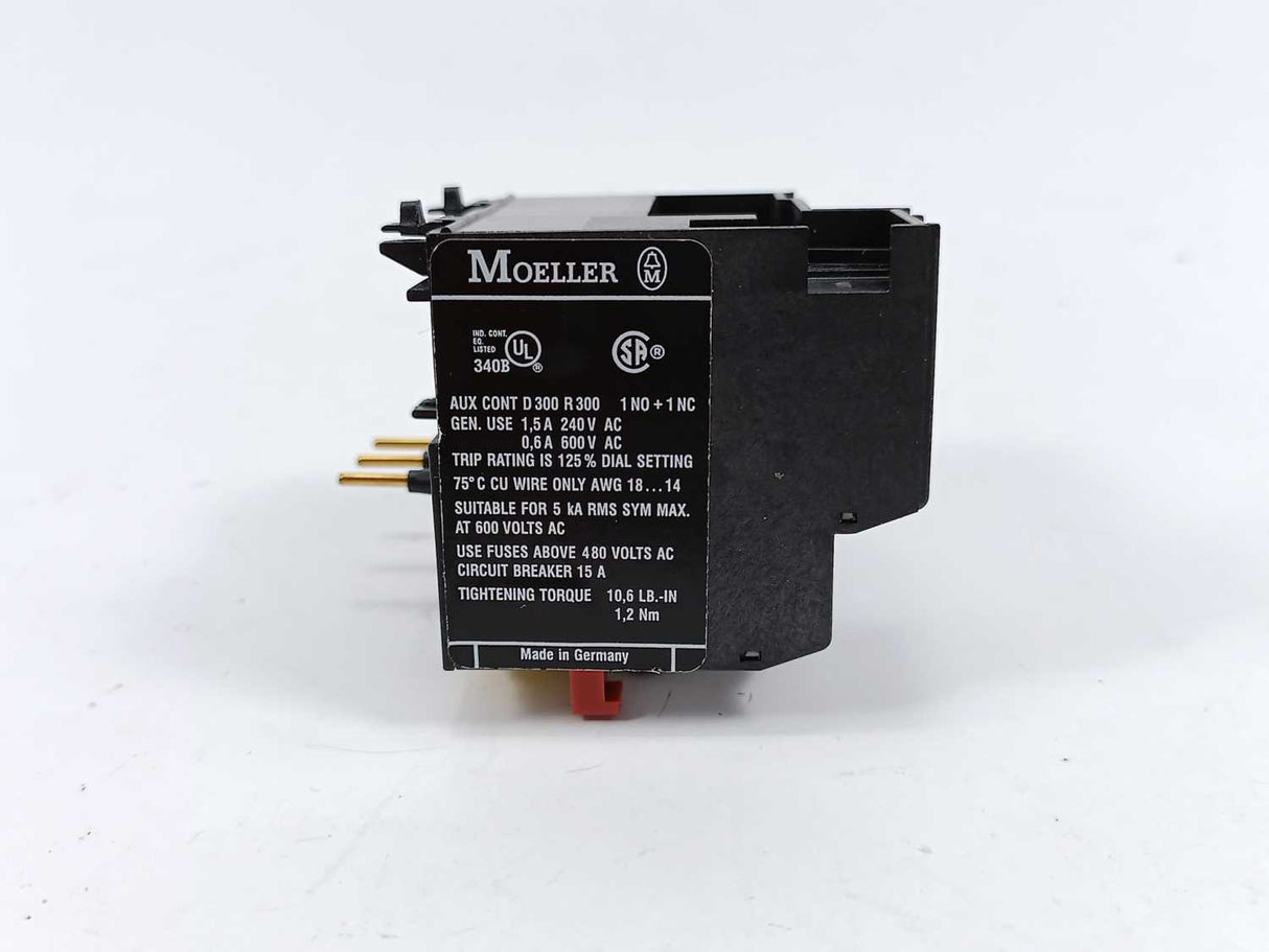 MOELLER ZE-9.0 Overload Relay 6.0-9.0A