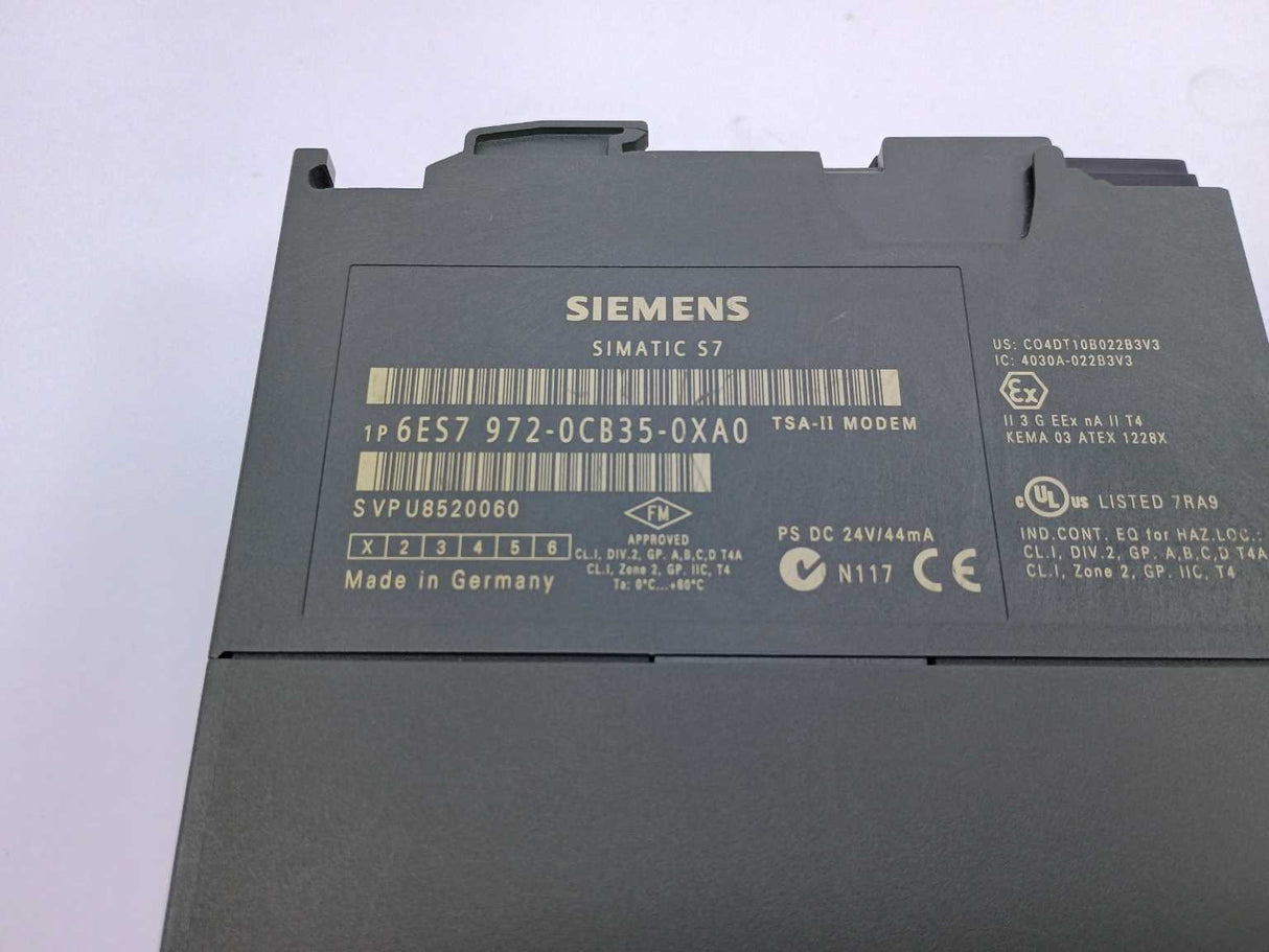 Siemens 6ES7972-0CB35-0XA0 SIMATIC S7 TSA-II Modem TS Adapter