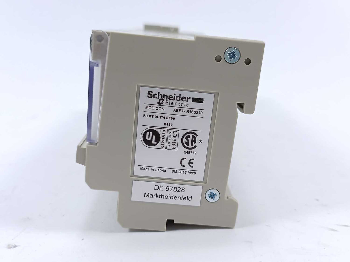 Schneider Electric ABE7R16S210 E.M. Relays Base