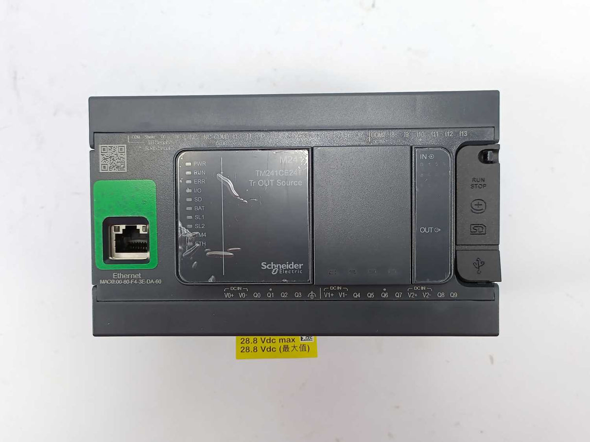 Schneider Electric TM241CE24T M241-24IO Tr.PNP Ethernet