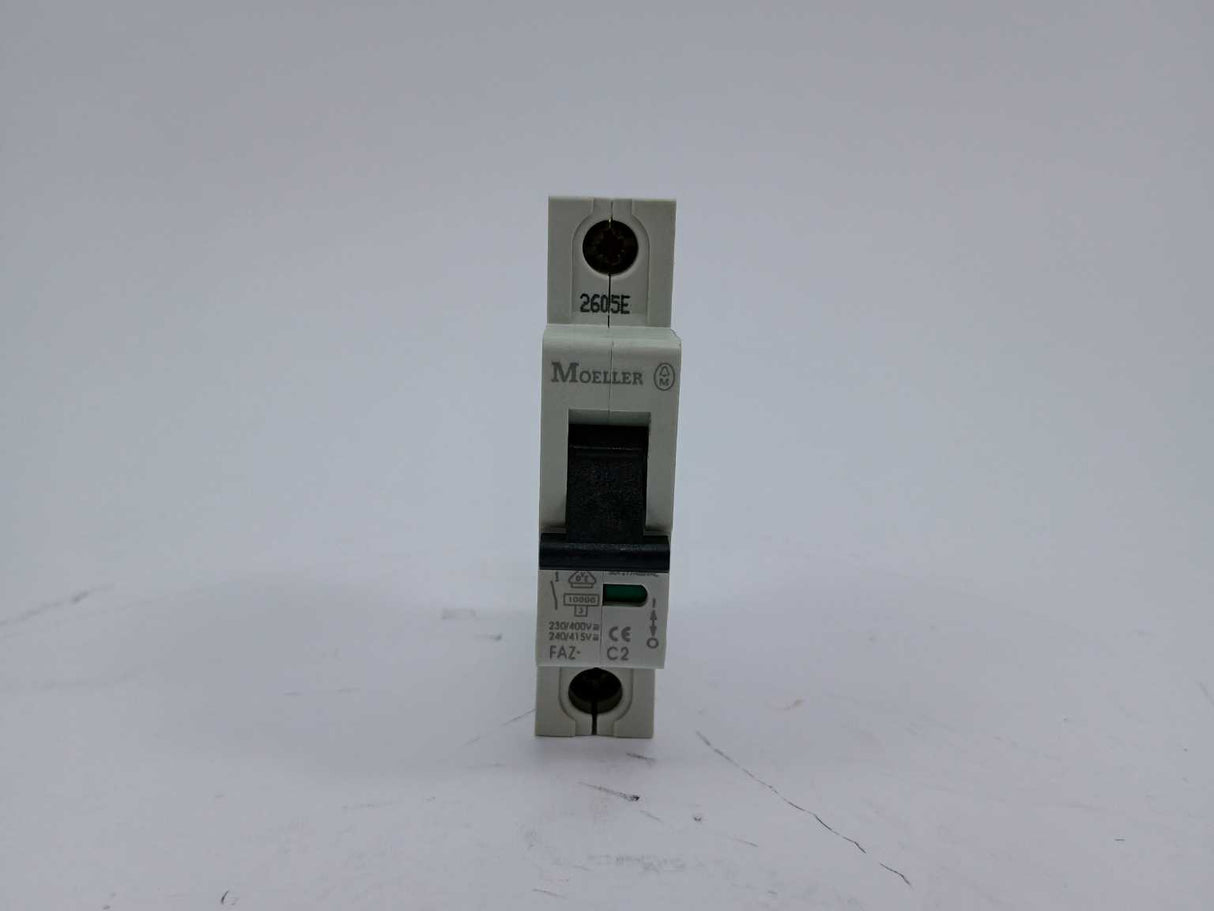 MOELLER FAZ-C2 Miniature Circuit Breaker 8 Pcs