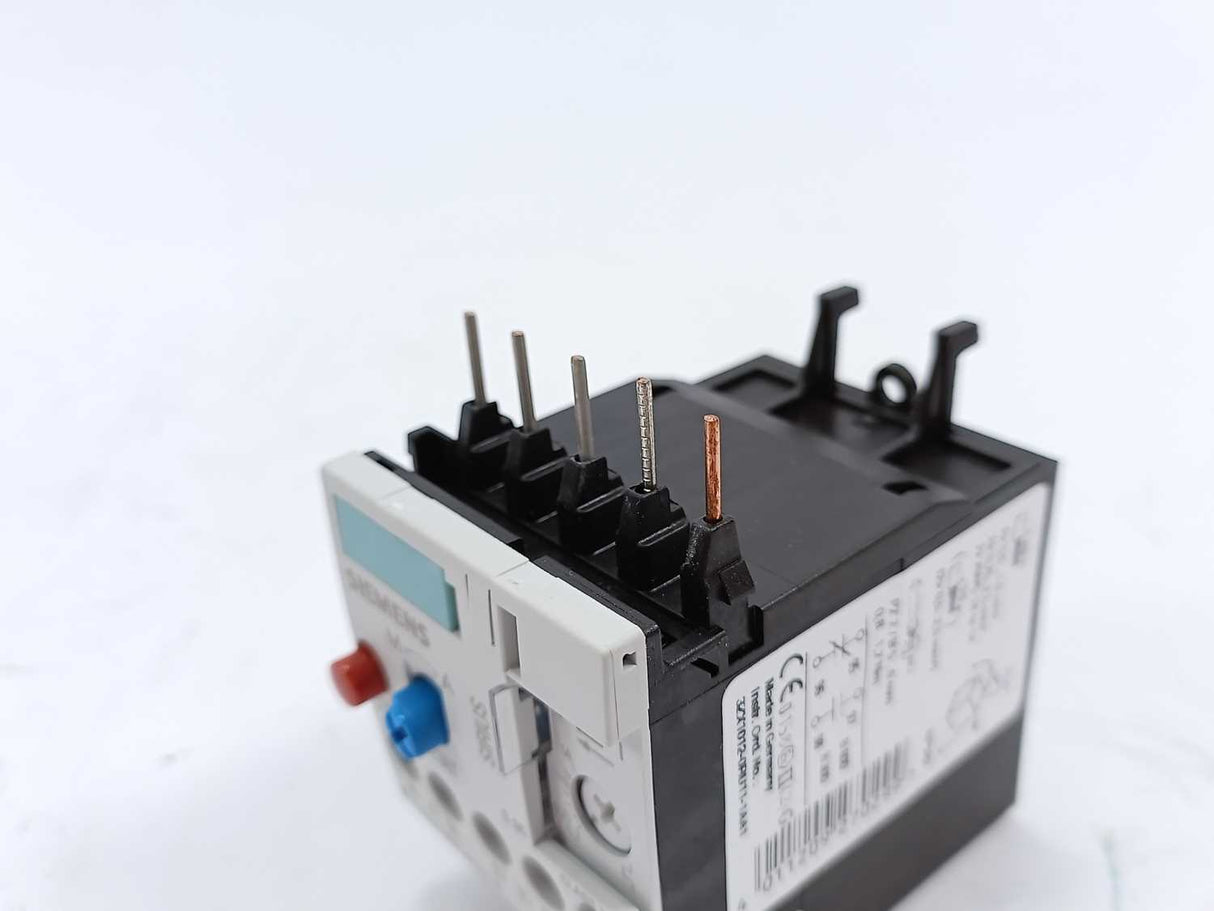 Siemens 3RU1116-0JB0 Overload relay 0.7-1A