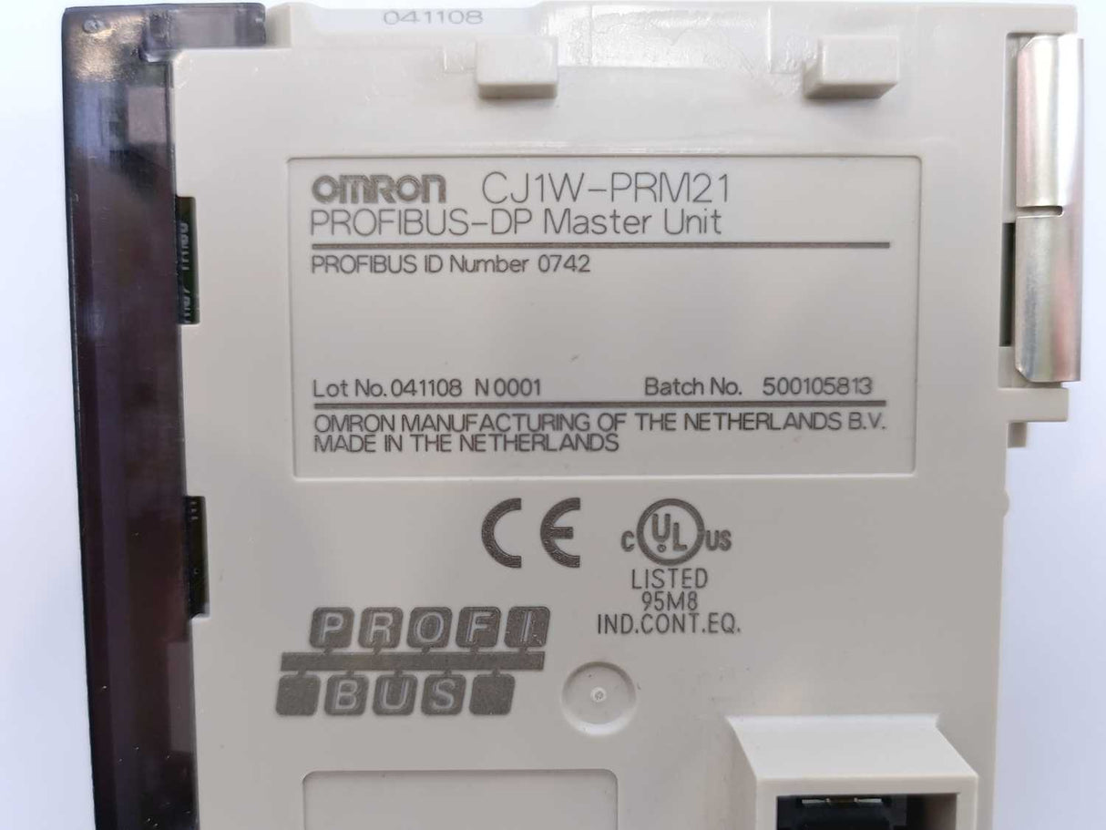 OMRON CJ1W-PRM21 PROFIBUS DP-V1 Master Unit