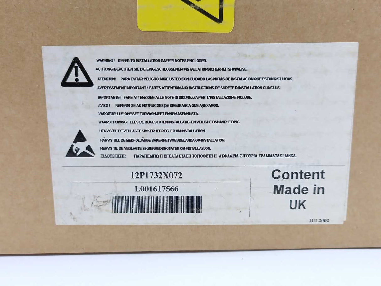 Fisher-Rosemount Systems 12P1732X072 KJ3002X1-BF1 RTD module