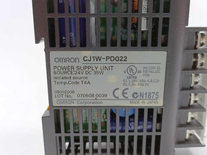 OMRON CJ1W-PD022 Power supply unit
