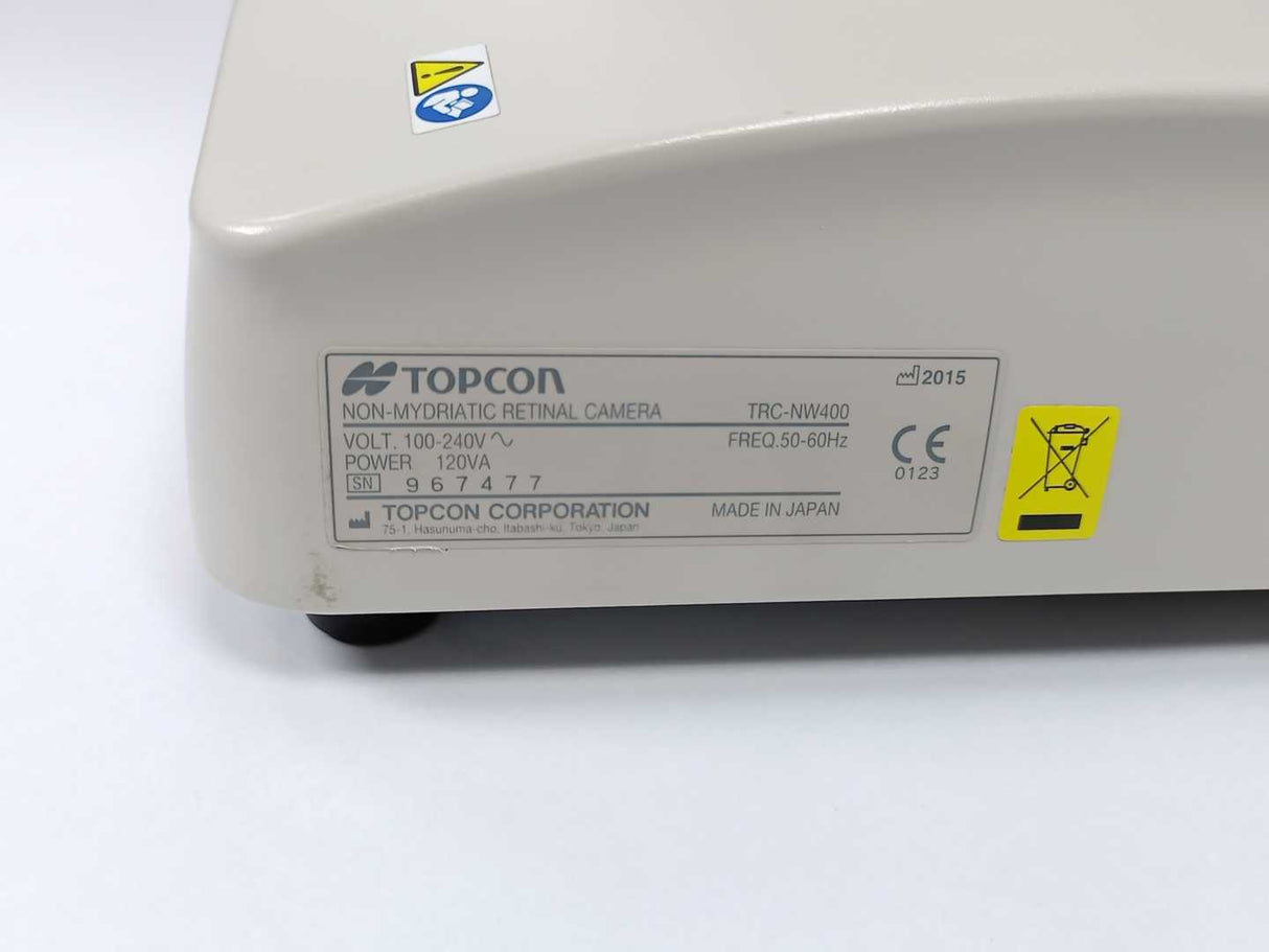 TOPCON TRC-NW400 Non-Mydriatic Retinal Camera
