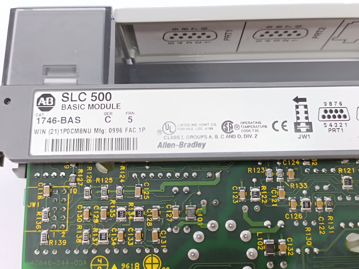 AB 1746-BAS SLC500 Basic Module. Ser. C, FRN. 5