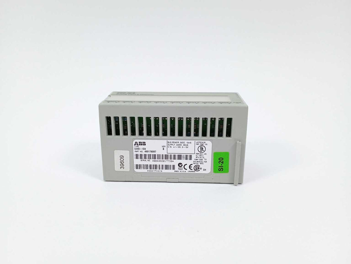 ABB 490176097 S200-IE8 Analog Input 8 Channel