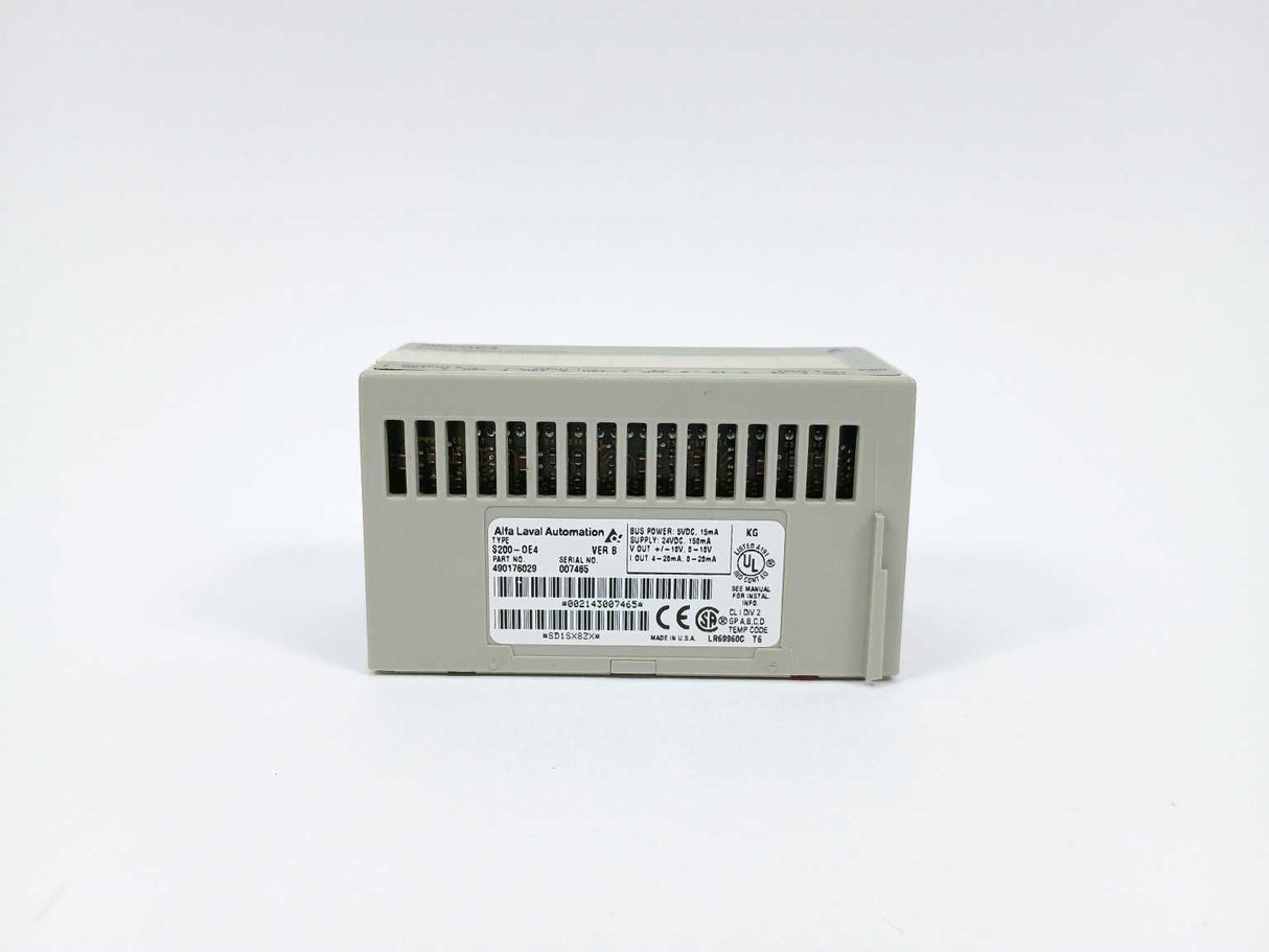 ABB 490176029 S200-0E4 Analog Output 4 Channel