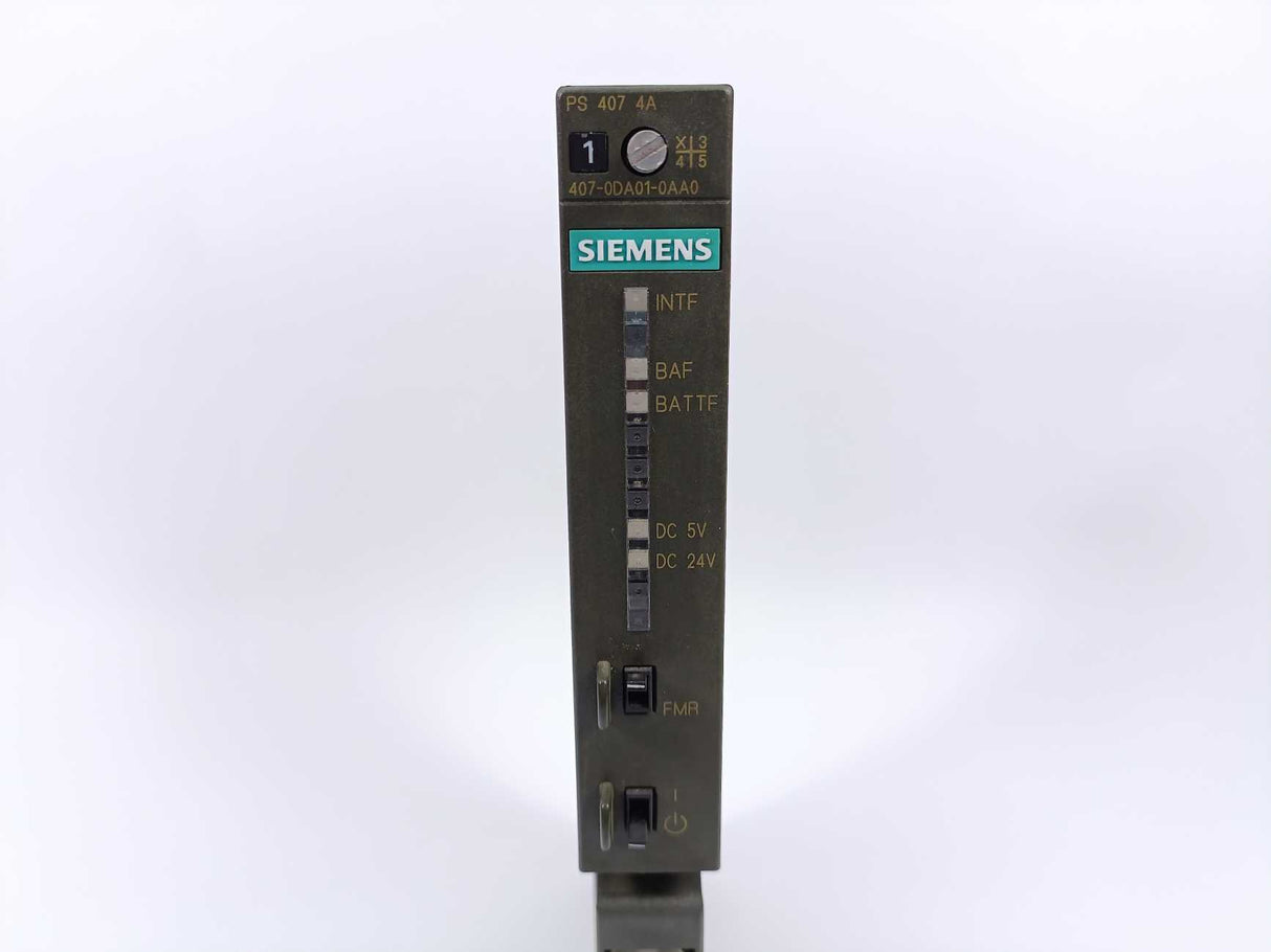 Siemens 6ES7407-0DA01-0AA0 SIMATIC S7-400 Power Supply PS407 4A