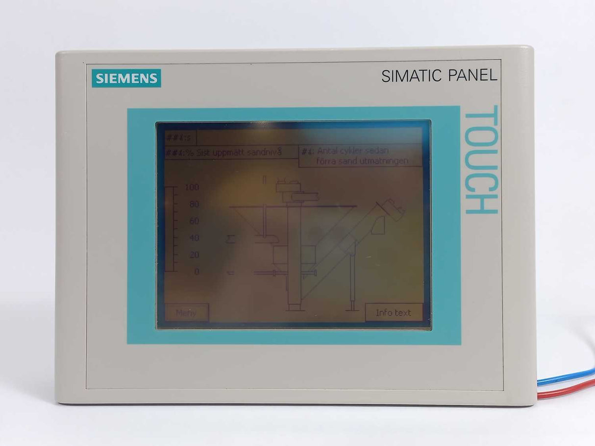 Siemens 6AV6640-0CA11-0AX1 Touch Panel TP177 Micro