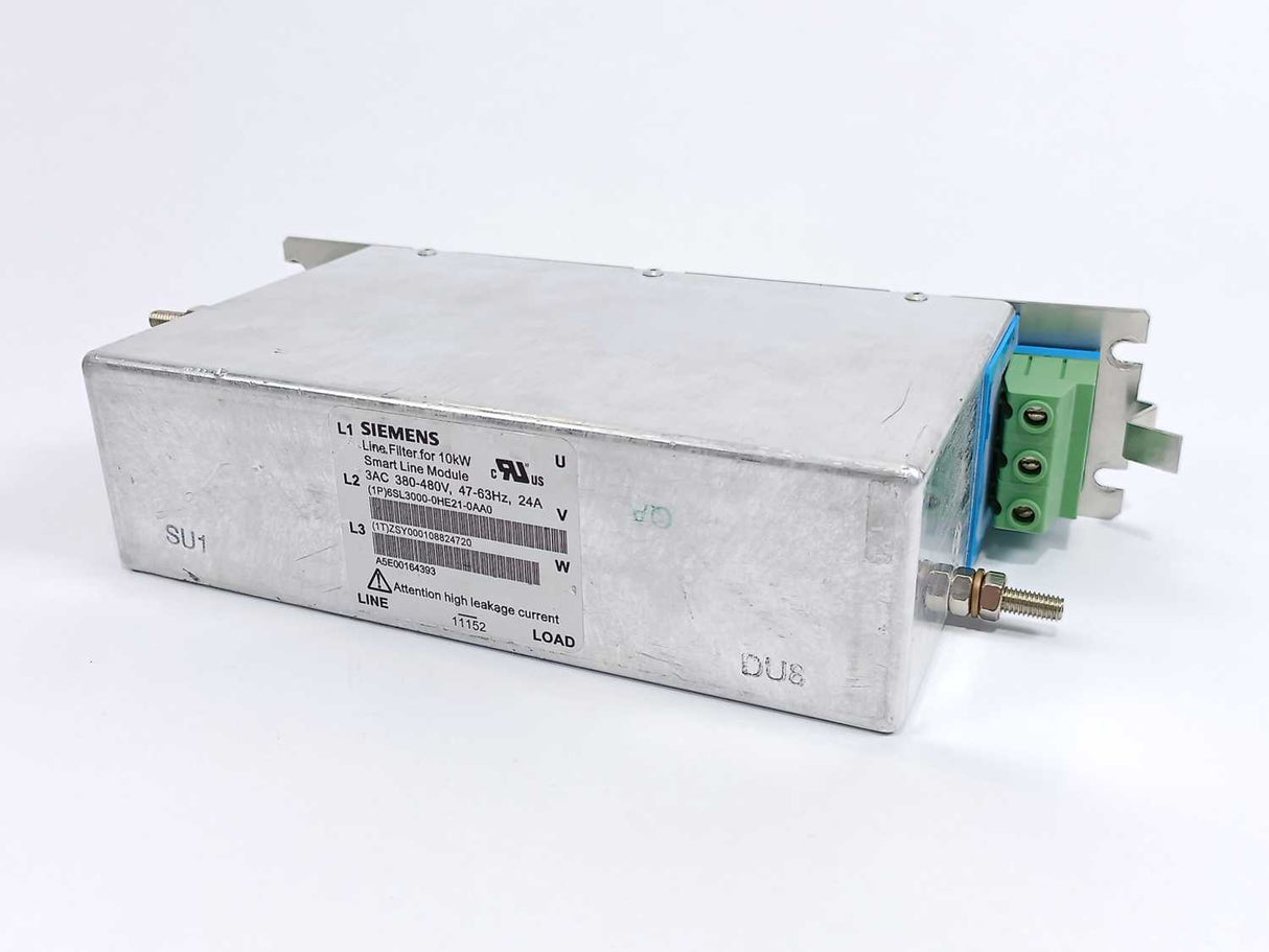 Siemens 6SL3000-0HE21-0AA0 Line Filter for 10kW Smart Line Module