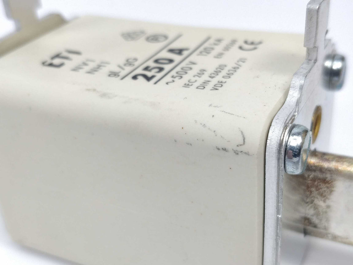 ETI NV1 Fuse 250A 500V gL/gG NH1 120kA