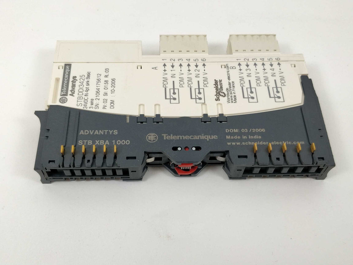 Schneider / Telemecanique STB DDI3425 + STB XBA 1000