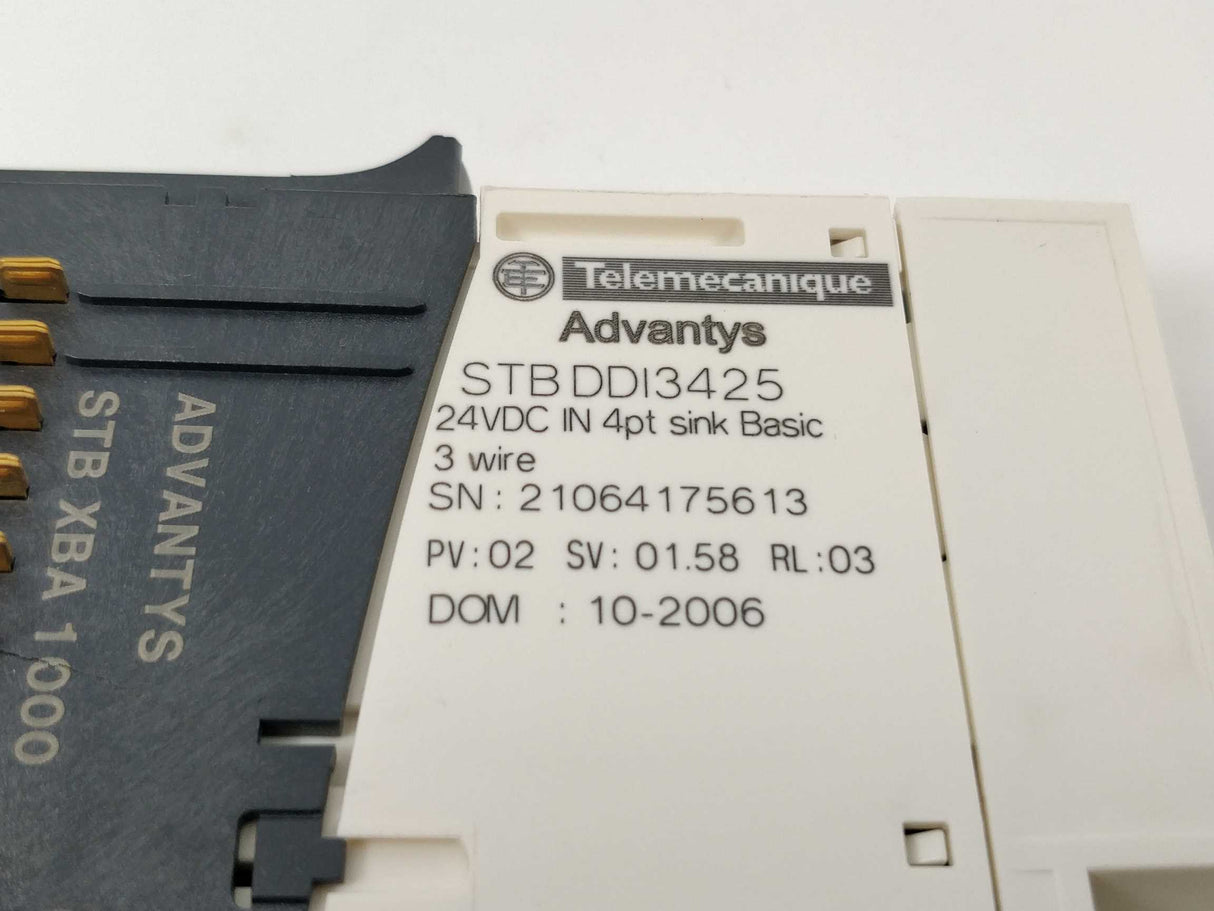 Schneider / Telemecanique STB DDI3425 + STB XBA 1000