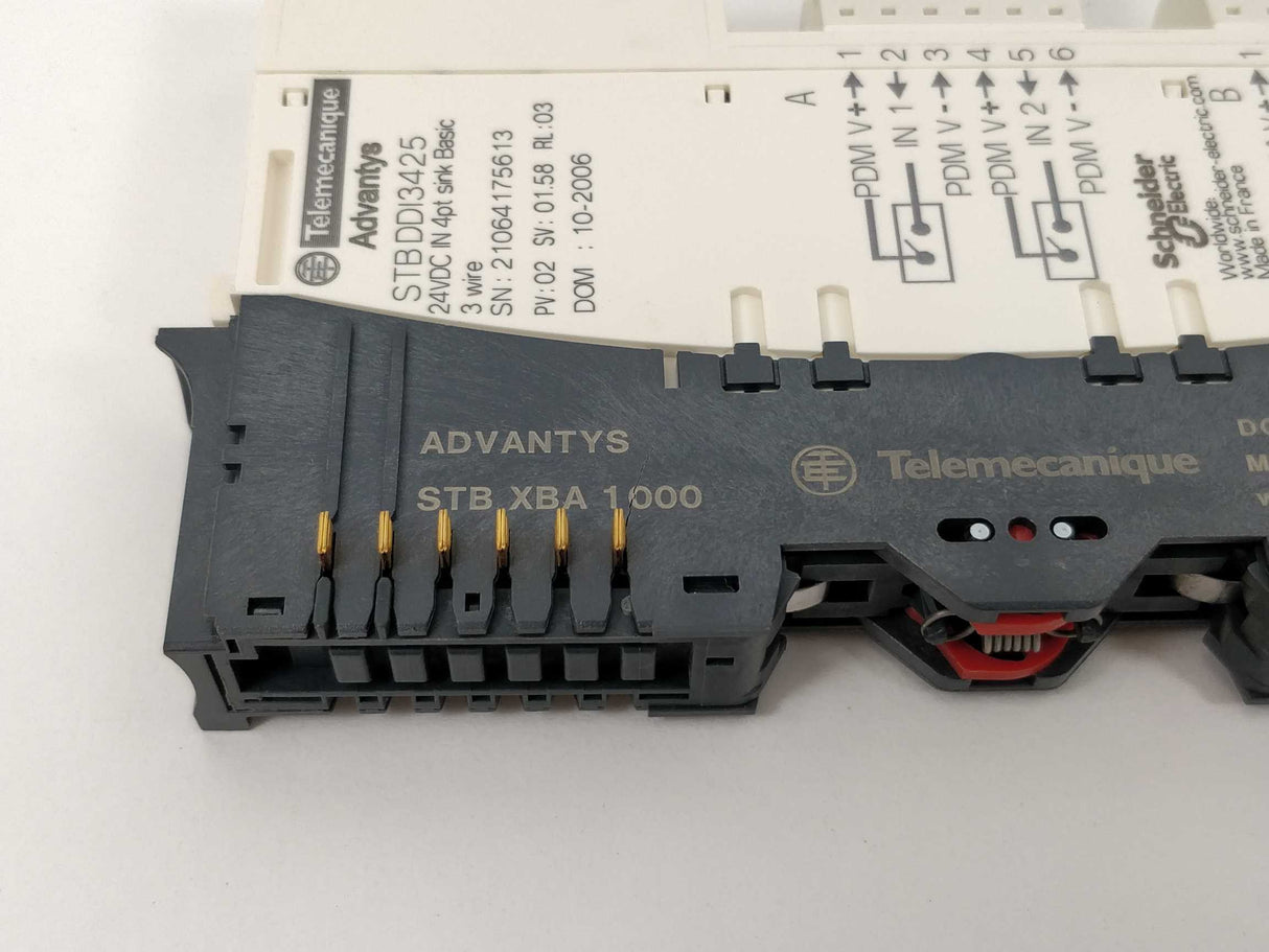 Schneider / Telemecanique STB DDI3425 + STB XBA 1000