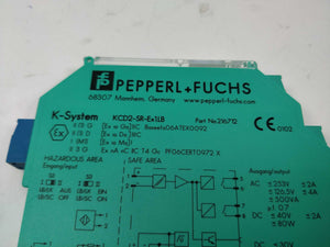 Pepperl+Fuchs KCD2-SR-Ex1.LB Switch Amplifier