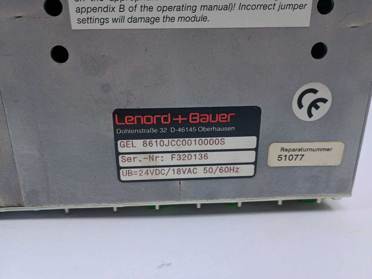 LENORD+BAUER GEL 8610JCC0010000S