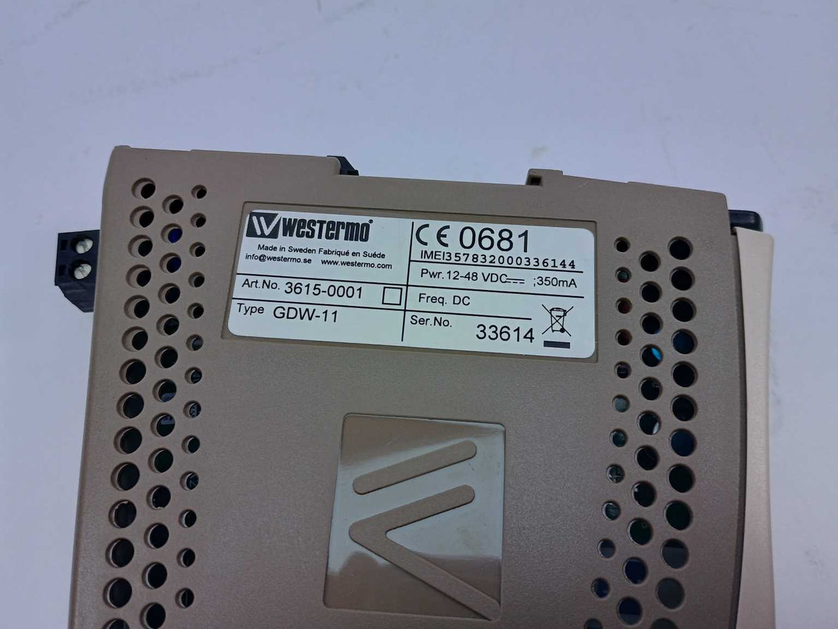 WESTERMO GDW-11 3615-0001 RS-232 GSM Modem with Antenna