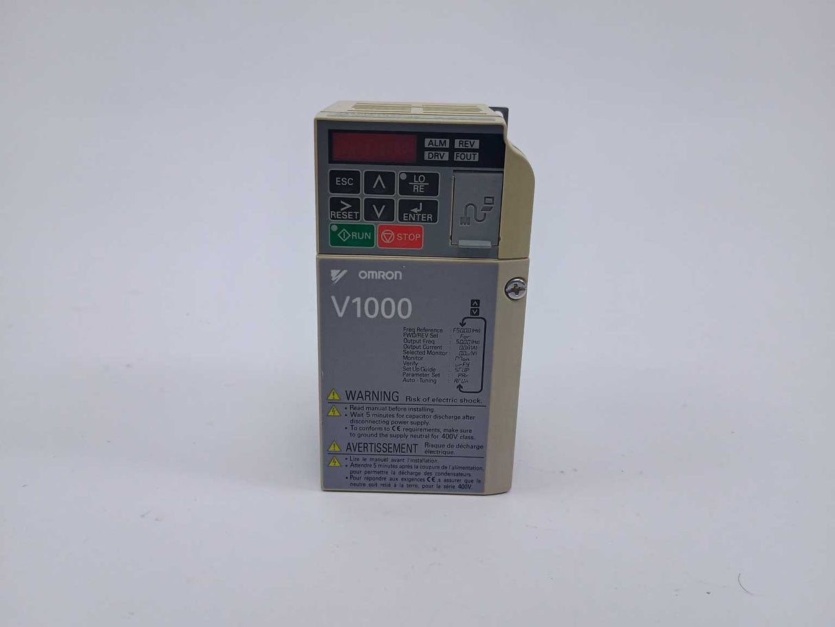 OMRON VZAB0P1BAA V1000 Variable Frequency Drive