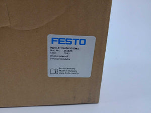 Festo 555873 MS4-LR-1/4-D6-VS-DM1 Pressure Regulator