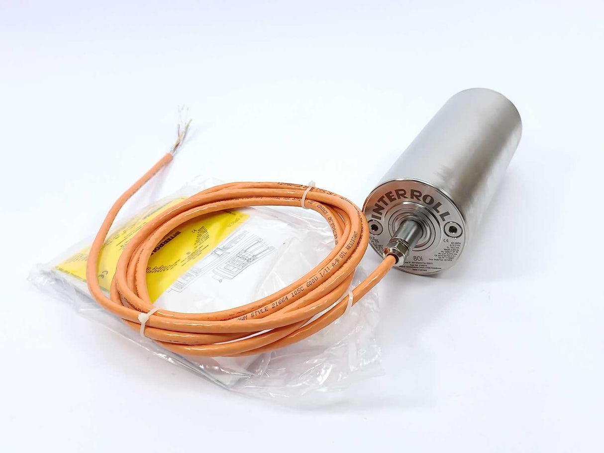 Interroll 80i Drum Motor 3 phase - Ø: 81,5mm, SL: 193,0mm