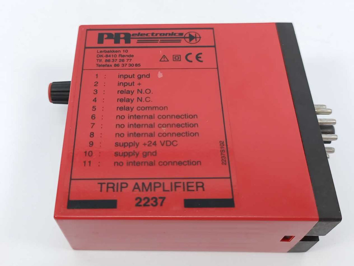 PR Electronics 2237 X1B Trip Amplifier