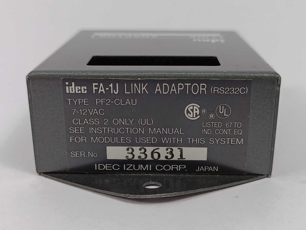 Idec PF2-CLAU FA-1J Link Adaptor (RS232C)
