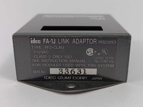 Idec PF2-CLAU FA-1J Link Adaptor (RS232C)