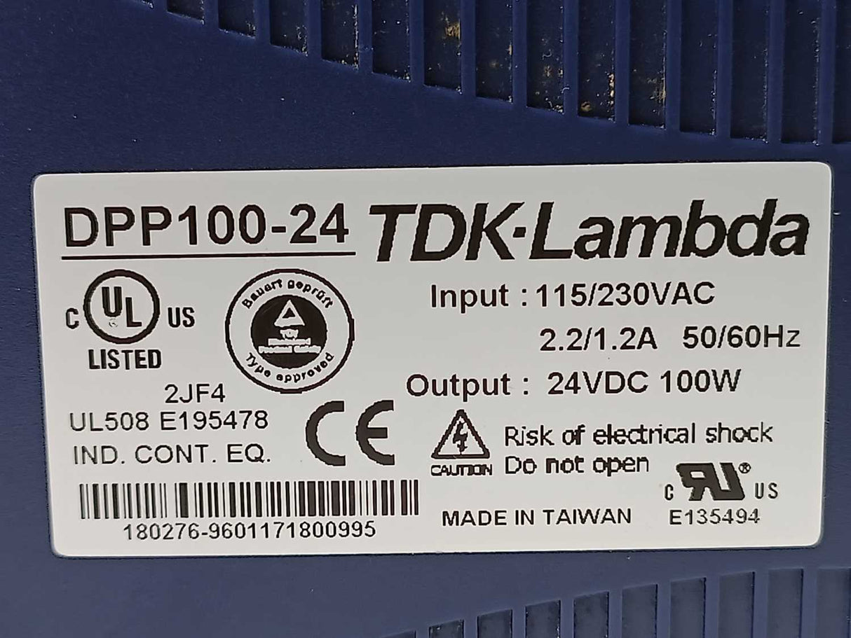 TDK-Lambda DPP100-24 Power Supply 24VDC 100W