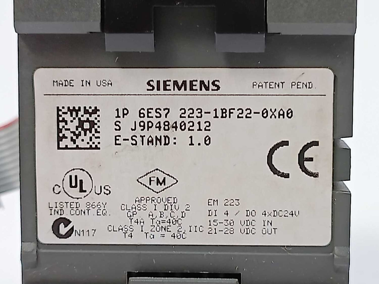 Siemens 6ES7 223-1BF22-0XA0 Simatic S7-200