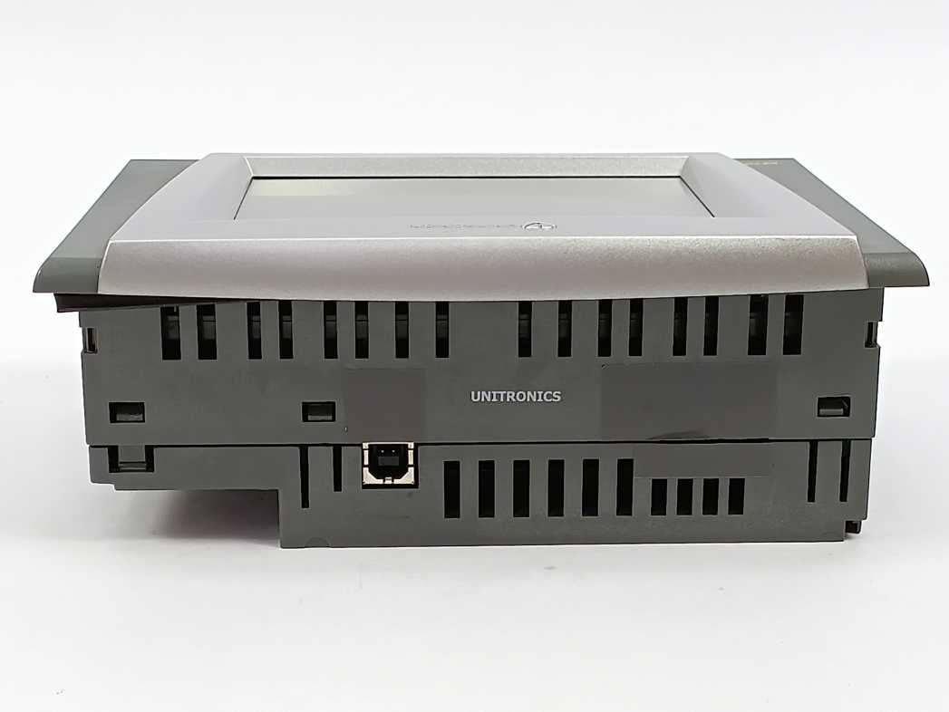 Unitronics V570-57-T40B Vision 570 Color OPLC, back lite defective