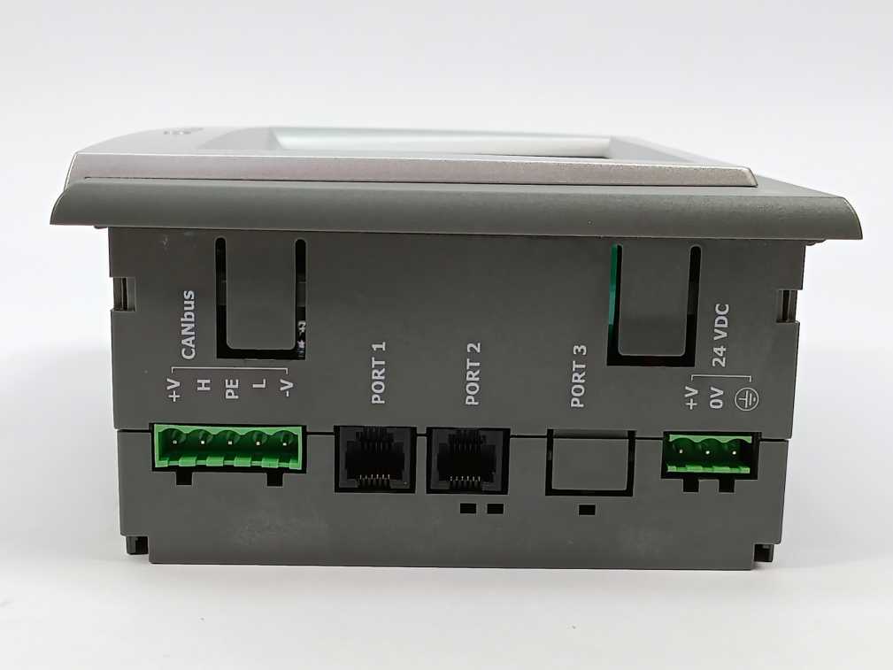 Unitronics V570-57-T40B Vision 570 Color OPLC, back lite defective