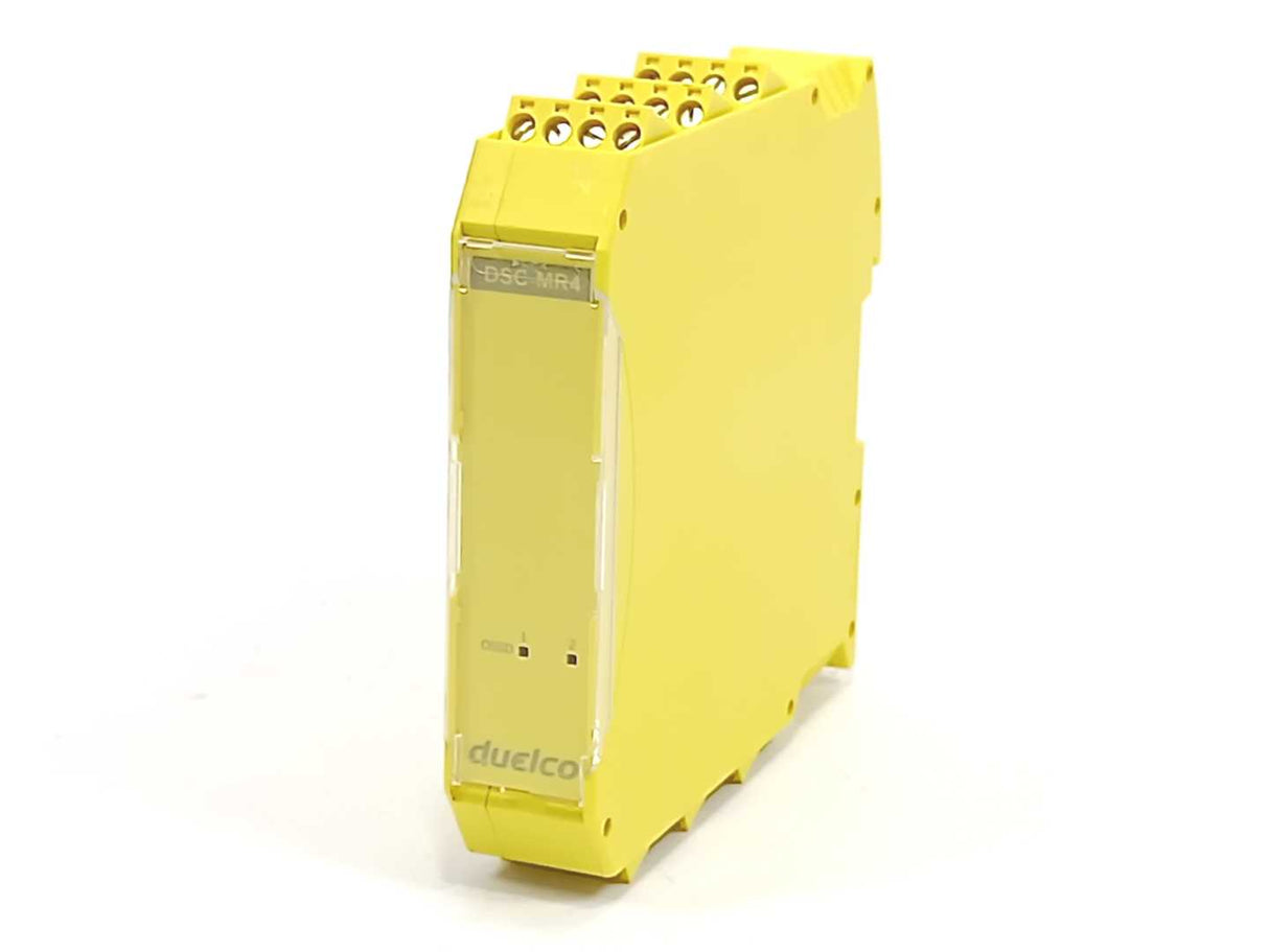 Duelco DSC-MR4 Safety Unit Relay 24VDC 3W P/N8040507