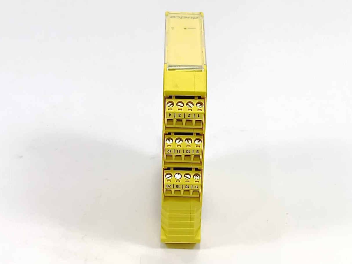 Duelco DSC-MR4 Safety Unit Relay 24VDC 3W P/N8040507