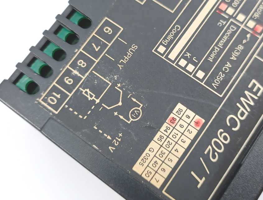 Eliwell EWPC 902/T Temperature Controller 12VAC/DC Pt100