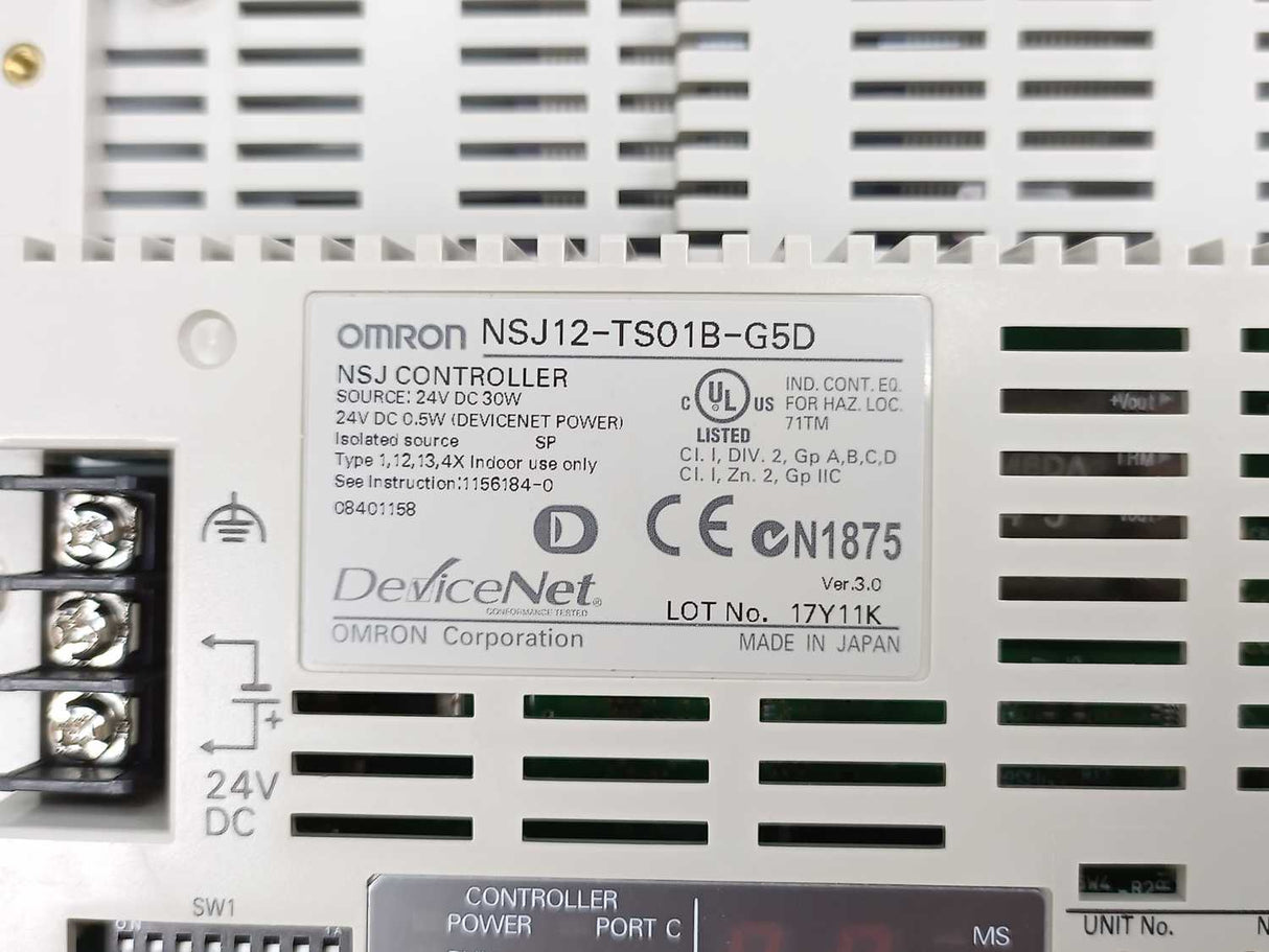 OMRON NSJ12-TS01B-G5D NSJ Controller