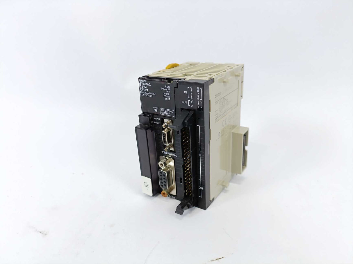 OMRON CJ1M-CPU21 CPU Unit 24VDC Ver. 3.0