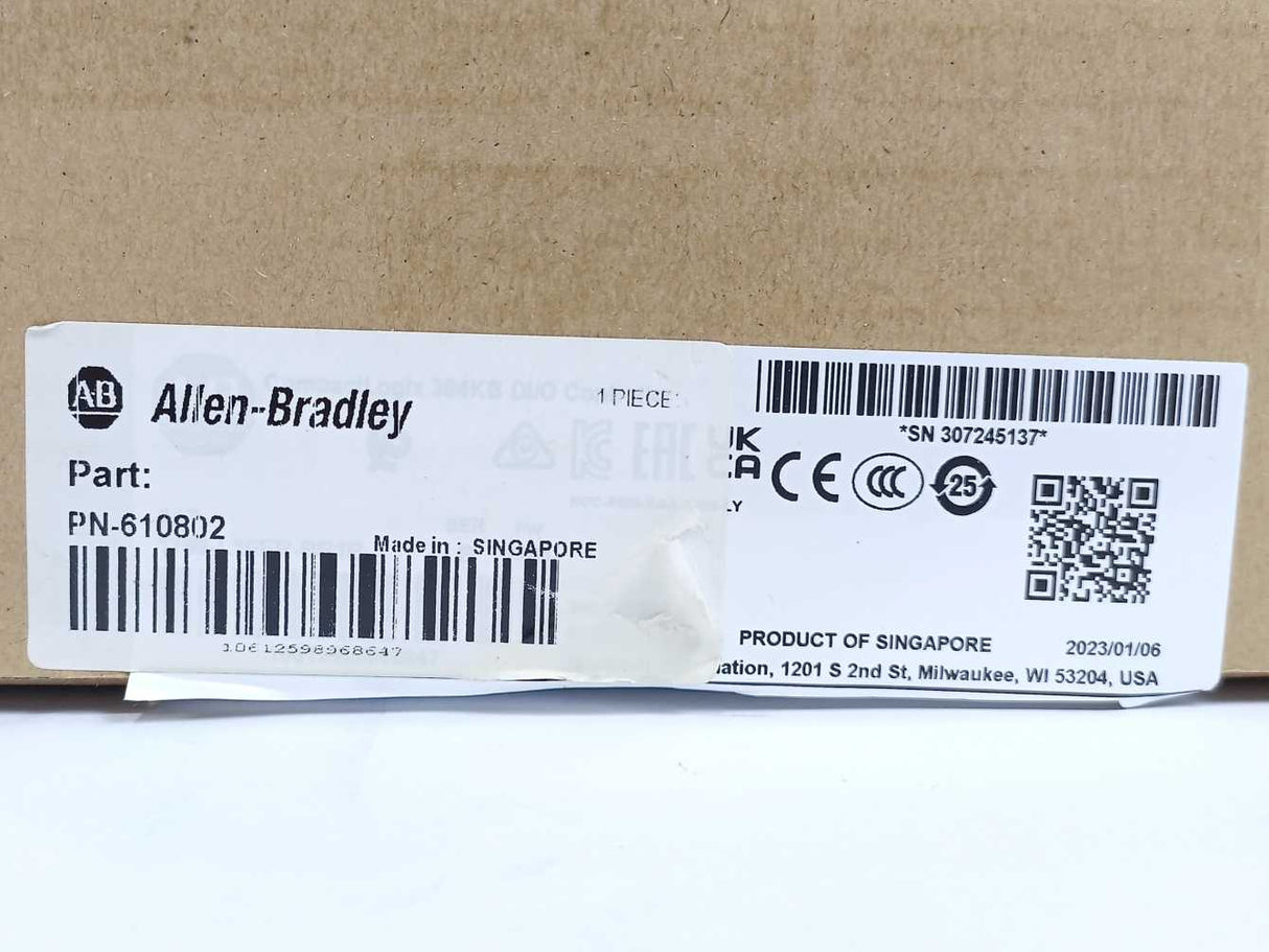AB 1769-L16ER-BB1B SER. B, W. 1784-SD1/A 1GB CAPACITY